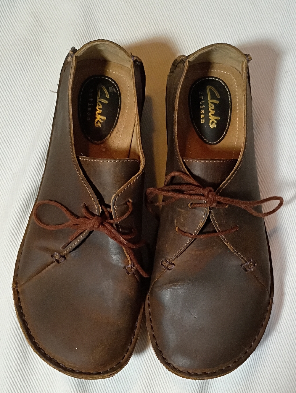 Clark's Artisan Primitive Dark Brown Leather Shoe
